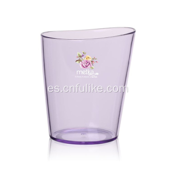 Taza de plástico para cepillo de dientes para baño